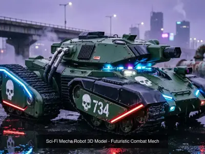 Sci-Fi Heavy Soldier Equipment Pack