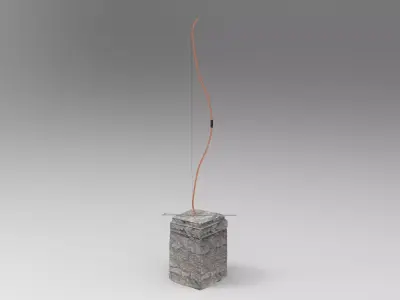 Traditional Bow 3D model