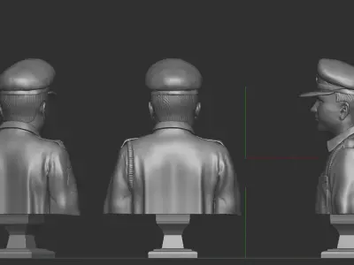 Indian police 3D print model