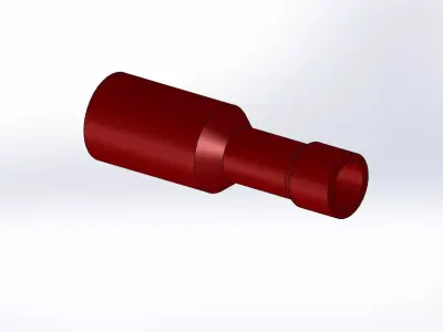 BULLET CONNECTOR FEMALE 22-18 AWG Free 3D model