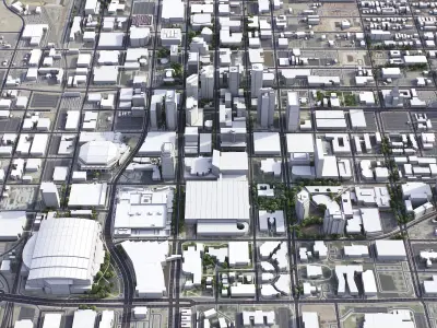 Phoenix Low-poly 3D model