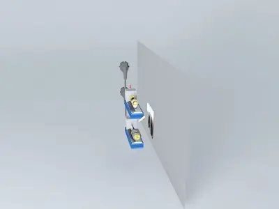 Pens Mini Lathe Fish Floats Free 3D model