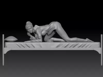 WAKE UP SOLDIER NAVY GIRLS 1 3D print model