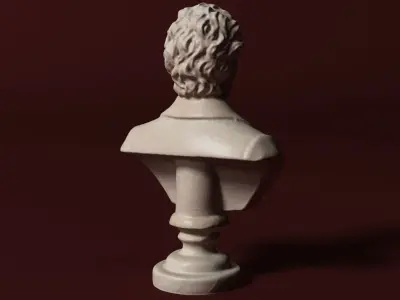 Chopin Bust 3D model