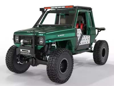 Generic Toyota Land Cruiser Xtreme Perfonmance LC79 2004  3D model