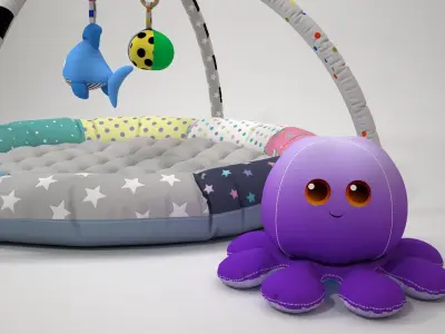 Baby playmats 3D model