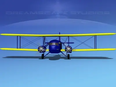 Curtiss Condor V02 3D model