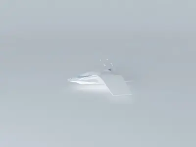 Concept Space Jet Free 3D model