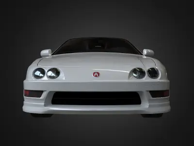 Acura Integra 2001 Free low-poly 3D model