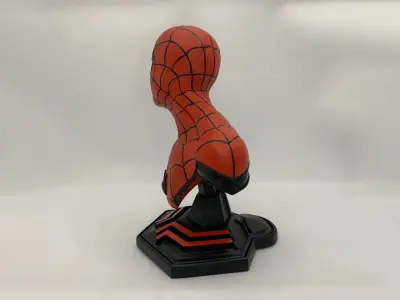 Spiderman Home Coming Bust 3D Model Ready to Print STL 3D print model
