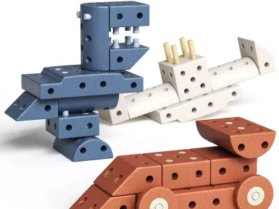 Dinosaur by MODU 3D model