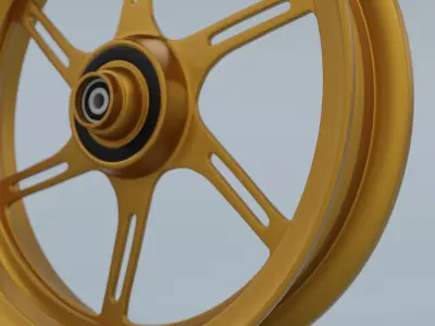 Motorcycle Mags Free 3D model