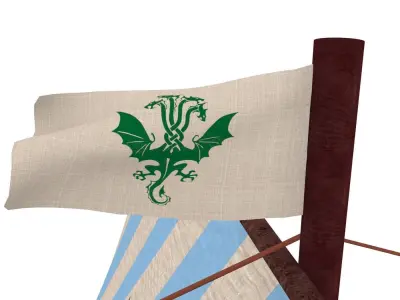 Viking Ship 3D model