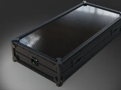 caseslant 9 vol flightcase 3D model