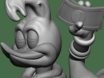 WOODY WOODPECKER ASTRONAUT 3D print model purchase