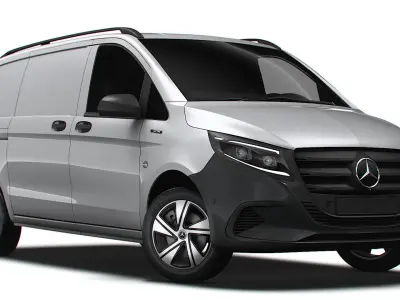 Mercedes Benz eVito Panel Van L1 2024 3D model