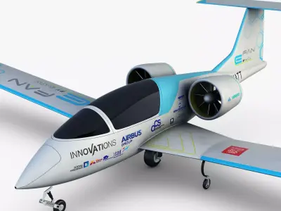 Airbus E-Fan Electric 3D model
