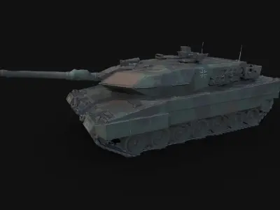Leopard 2A5 HQ 3D scan 3D model