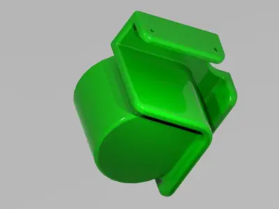 Pot holder for balconies 3D print model