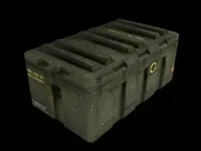 BoxGrenades sandbox - cargo box Free 3D model