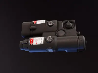 SOT Aspid Laser Designator Low-poly 3D model
