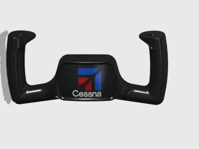 Cessna 152 Flight Simulator Yoke 3D print model