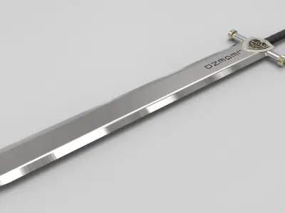 Realtime Sword - The legend of Zelda motive 3D model