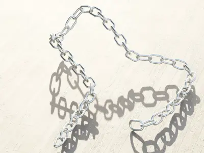 Metal Chain Free 3D model