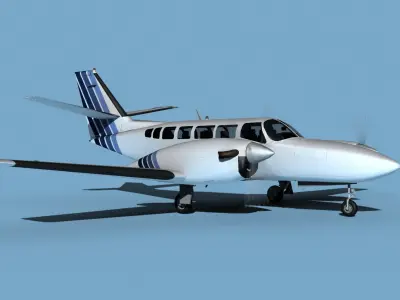 Cessna F406 Caravan II V15 3D model