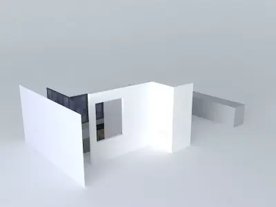 balcony grill barbecue balcony Free 3D model
