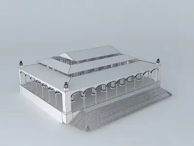 Old Market San Miguel de Allende 3D model