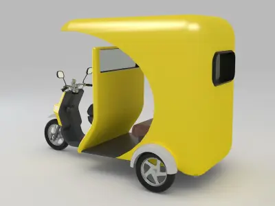 Mototaxi 2 3D model