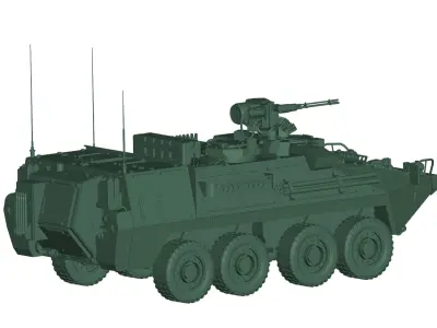 ARMORED VEHICLE 3D model