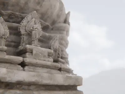 Temple of Gods Modular 3D model