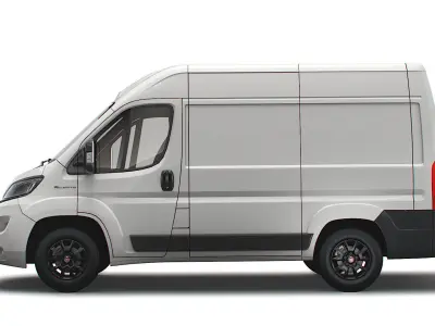 Fiat E Ducato Van L1H2 2022 3D model