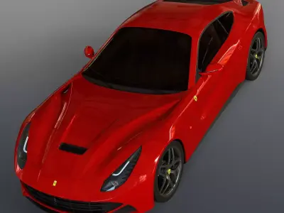 Ferrari F12 Berlinetta Free 3D model
