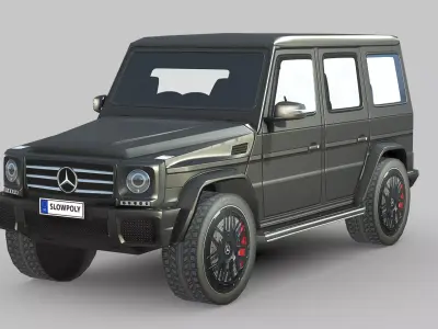 Mercedes G Class Free low-poly 3D model