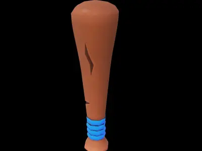 weapons pack stylized cartoon Low-poly 3D model