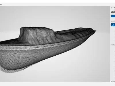 ww2 Japanese Motorboat - Commercial license - 1-100 scale 3D print model