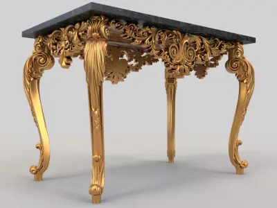 Table X6 CNC 3D model
