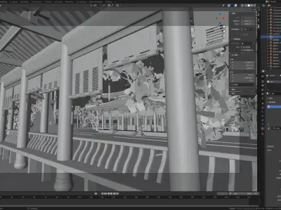 College of arts and Sciences 3D model