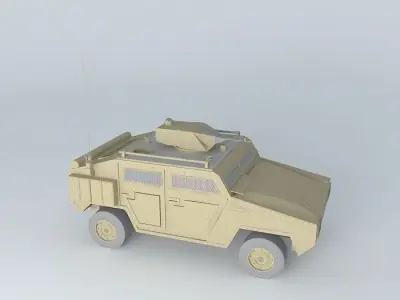 Armoured vehicle infantry and reconnaissance Free 3D model