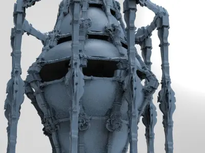 Ancient Crete Giant monoliths 3D model