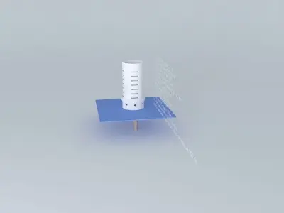 Mini Siphon Bell Affnan 3D model