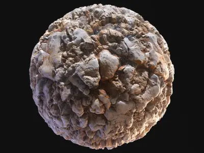 Rock Cliff - 5 Scanned Texture Pack - Part 02 Texture