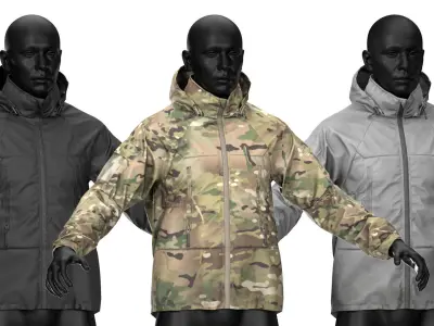 PCU L5 JACKET Low-poly 3D model