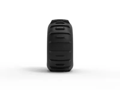 Low pressure Forester 1370 tire deflated Scale 1 to 25 3D print model