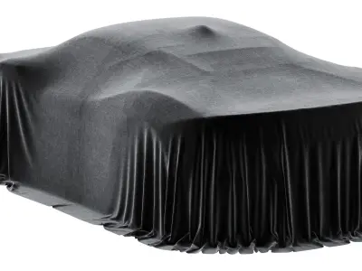 Car Cover supercar 3D model