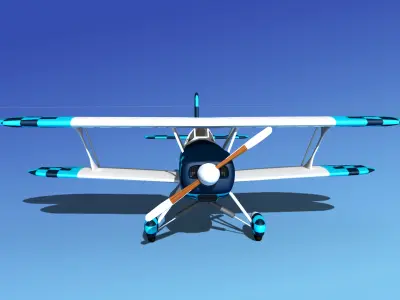 Stolp Starduster SA100 V17 3D model