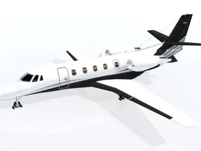 Citation Excel XLS Low Poly 6 livery Low-poly 3D model